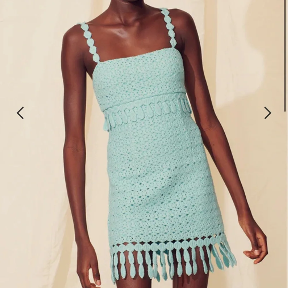 Saylor Caitrona Dress in Aqua - Picture 2 of 5